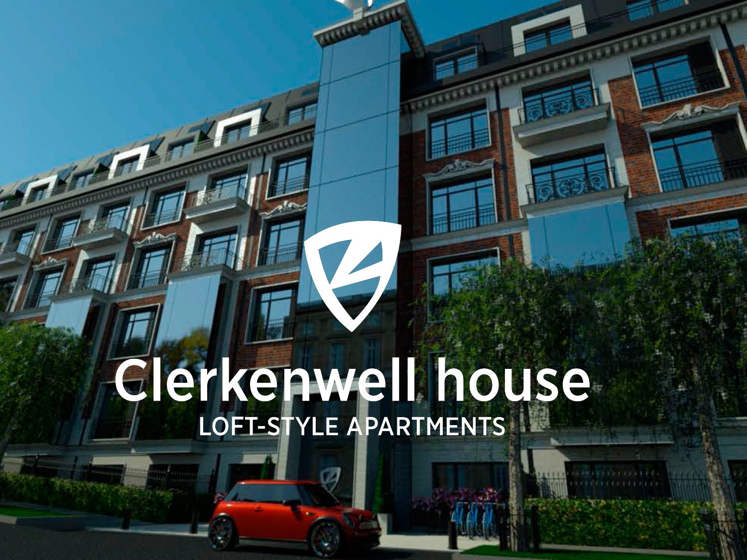 Лофт «Clerkenwell House loft-style apartments»