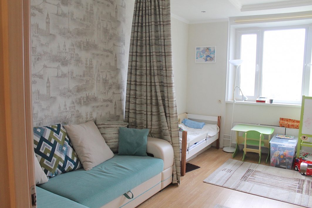Трёхкомнатная квартира на Ратной, 8к3